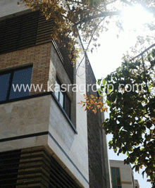 پروژه آجر نمای بیرونی ساختمان