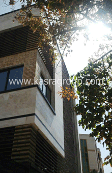 پروژه آجر نمای بیرونی ساختمان