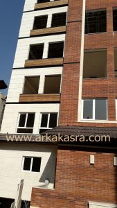 نمای نسوز طرح انگلیسی پروژه نیاوران